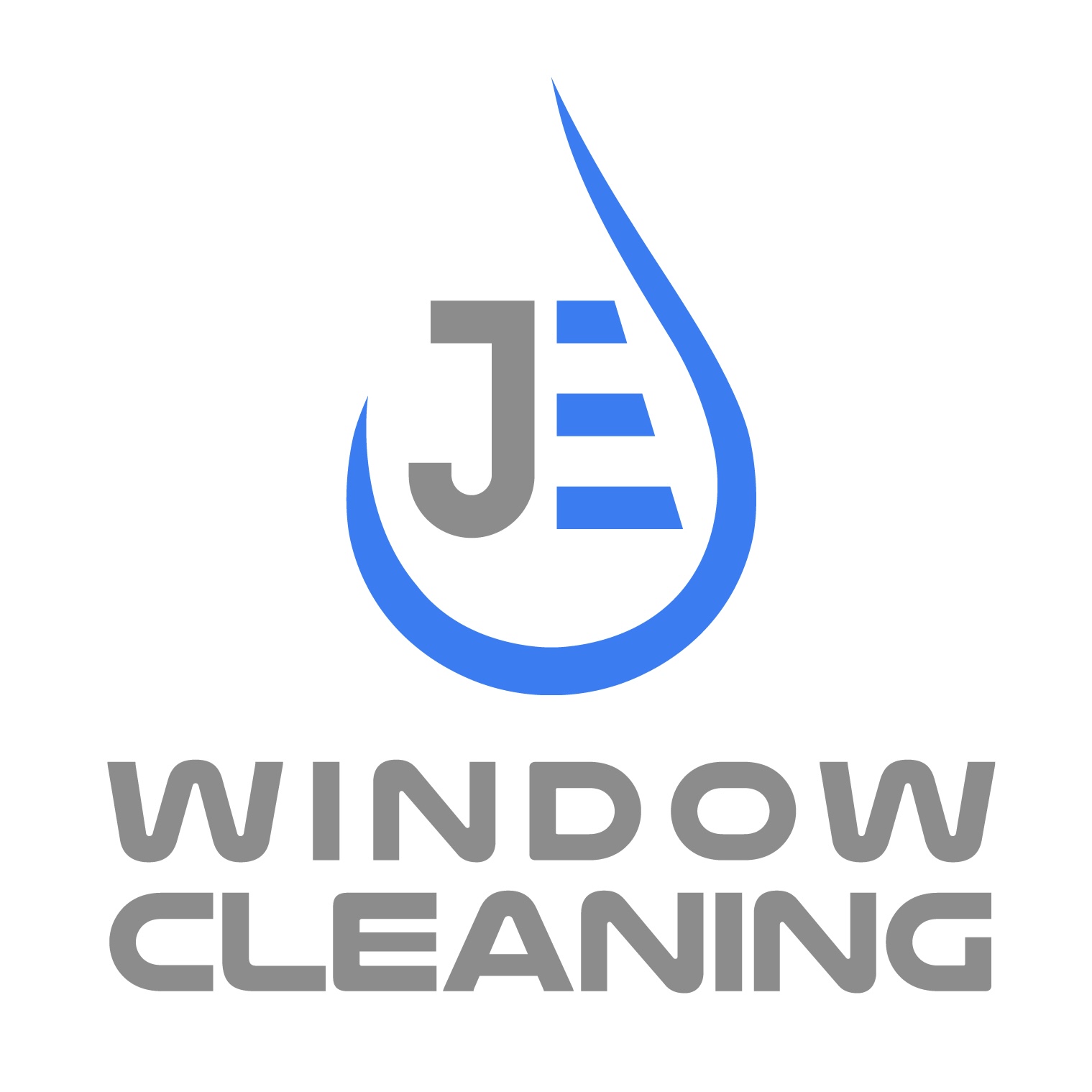 JE Window Cleaning logo